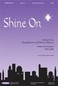 Shine on SATB choral sheet music cover